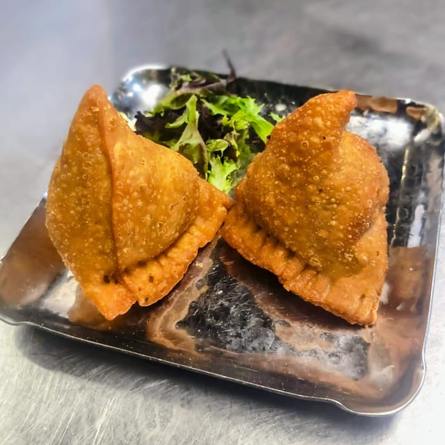 Meat Samosa.