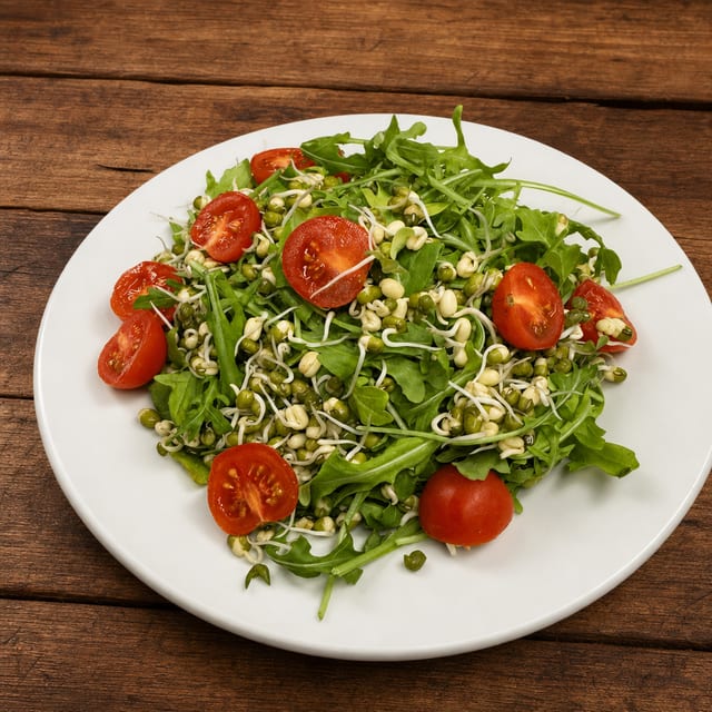 Green Moong Salad.