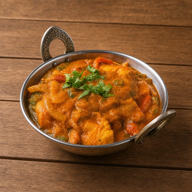 Chicken Jhalfrezi.